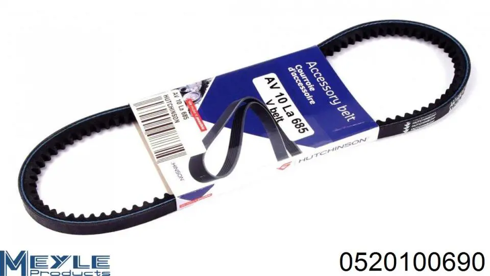 Correa accesorios Renault (RVI) 7700742336