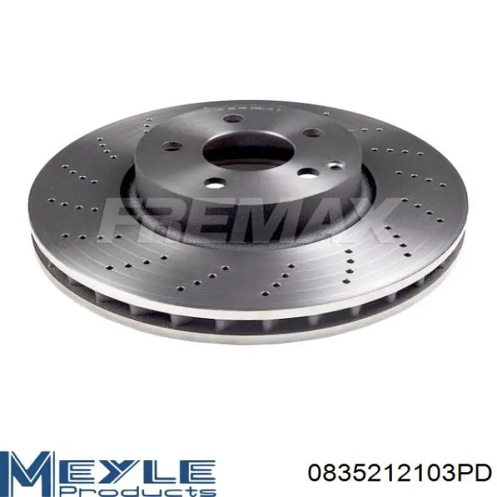 Disco de freno A000421301290 Mercedes