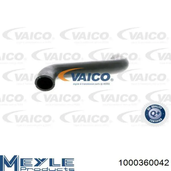 1000360042 Meyle tubo flexible de aire de sobrealimentación, de turbina