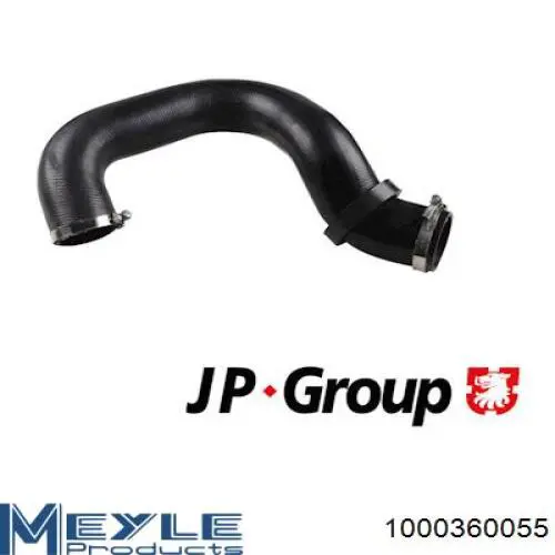 1117708800 JP Group tubo flexible de aire de sobrealimentación izquierdo