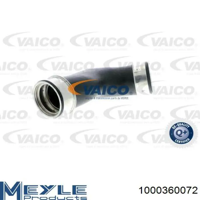 114084 Solgy tubo flexible de aire de sobrealimentación superior izquierdo
