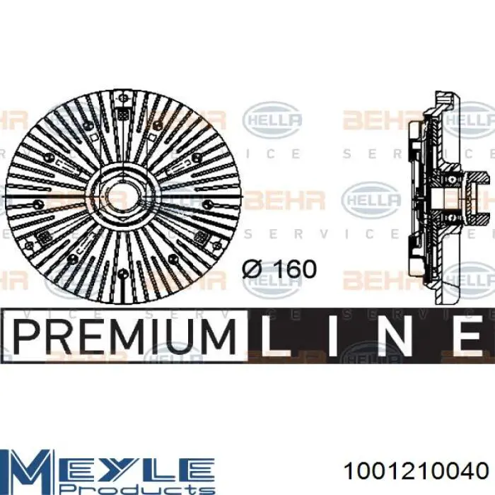 Embrague, ventilador de refrigeración Mahle Original CFC79001P precio, desde 54,18 EUR