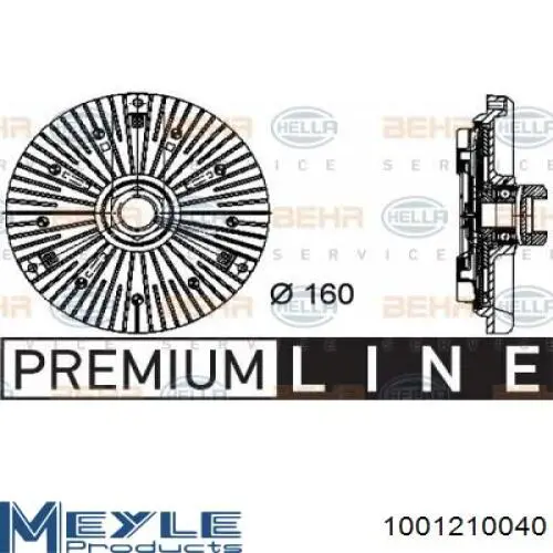 Comprar CFC79001P Mahle Original Embrague viscoso de ventilador