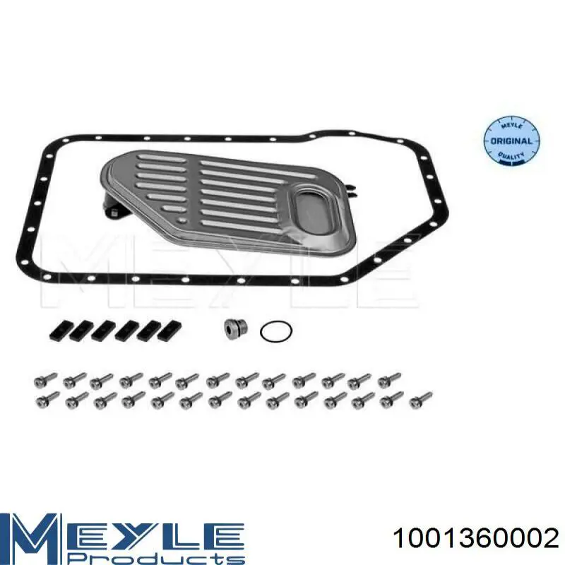 Filtro caja de cambios automática Meyle 1001360002