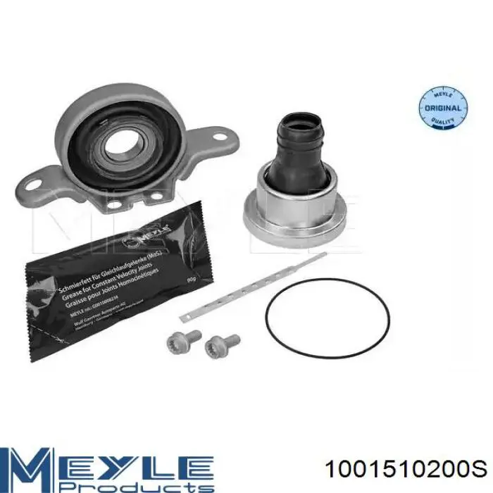 1001510200S Meyle suspensión, árbol de transmisión, trasero