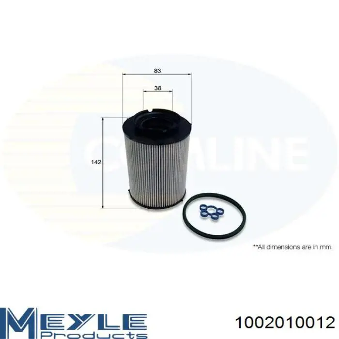 Filtro de gasoil Motaquip VFF470