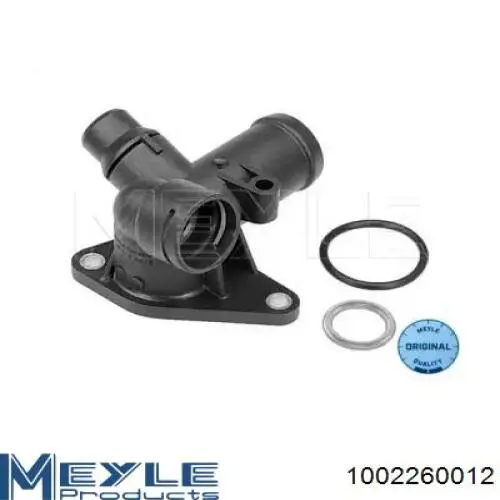 Brida del sistema de refrigeración (triple unión) 1002260012 VAG