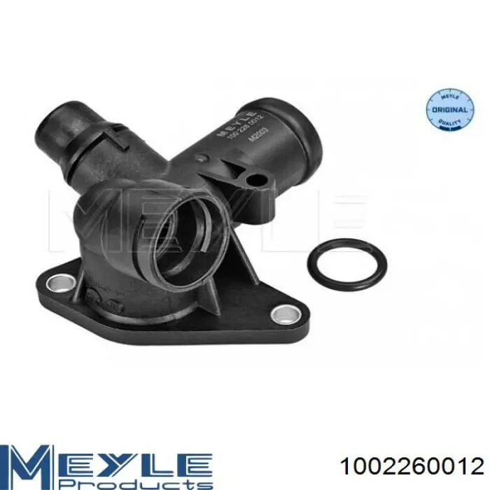 Brida del sistema de refrigeración (triple) Meyle 1002260012