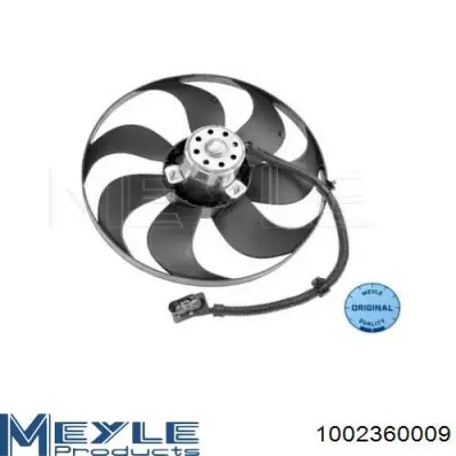 Ventilador de refrigeración del motor Meyle 1002360009