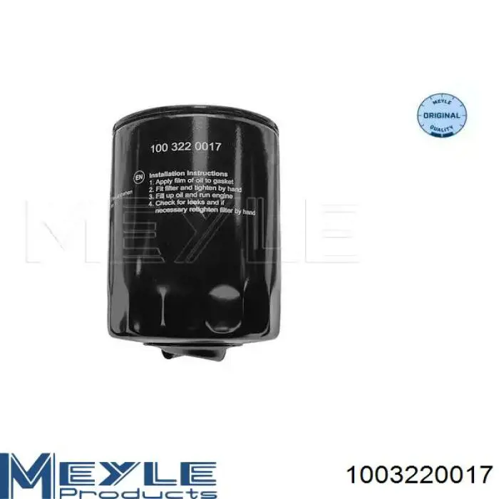 RD1430WL7448 Rider Filtro aceite