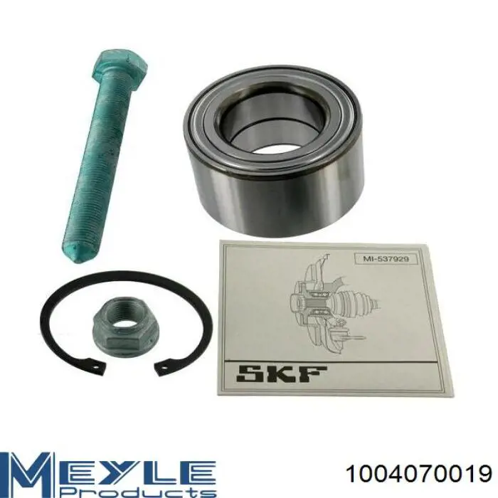 Comprar 1004070019 Meyle Cojinete de cubo delantero/trasero