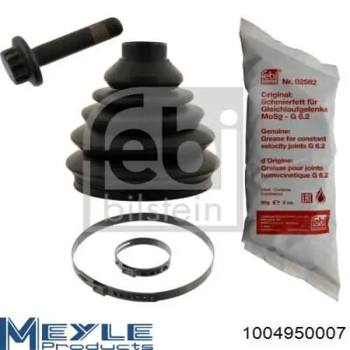 Fuelle, árbol de transmisión delantero exterior Meyle 1004950007 precio, desde 30,75 USD