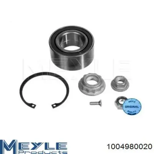 Cojinete de rueda delantero WM1100 Metzger