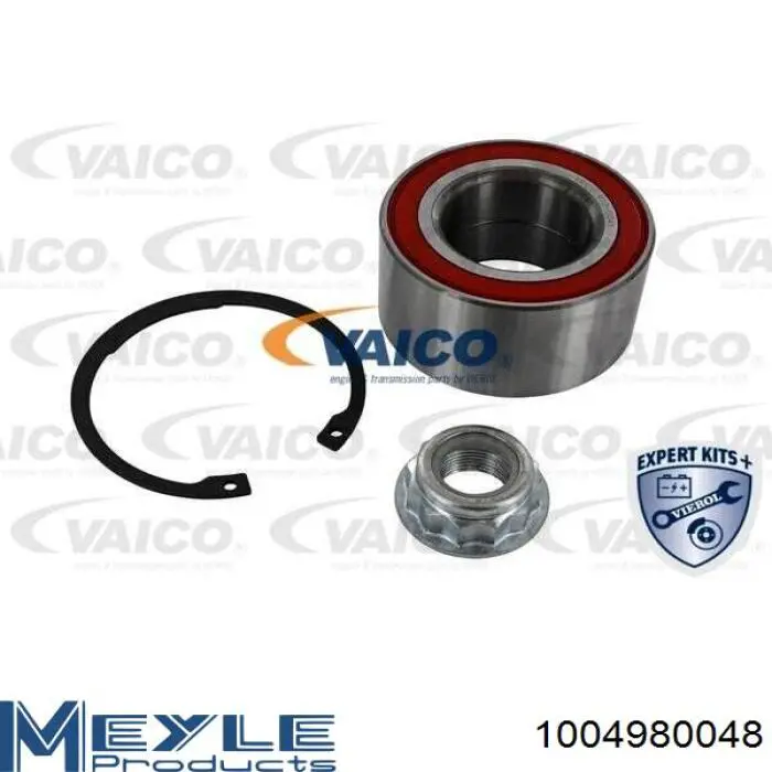 Cojinete de rueda delantero 1004980048 Meyle