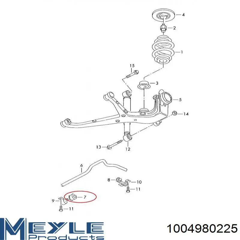 Comprar 1004980225 Meyle Junta homocinética interna delantera izquierda
