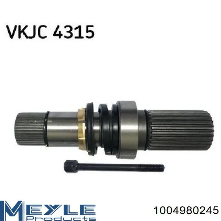 Semieje de transmisión intermedio VAG 09K409352