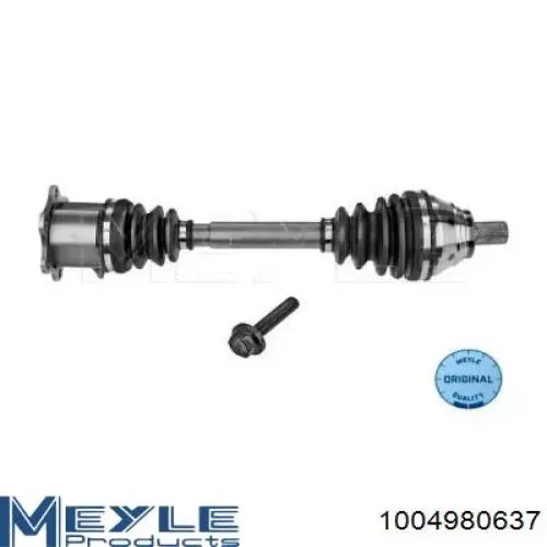 Semieje delantero izquierdo Meyle 1004980637 precio, desde 98,68 EUR
