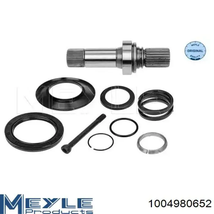 Semieje delantero izquierdo Meyle 1004980652 precio, desde 52,57 EUR
