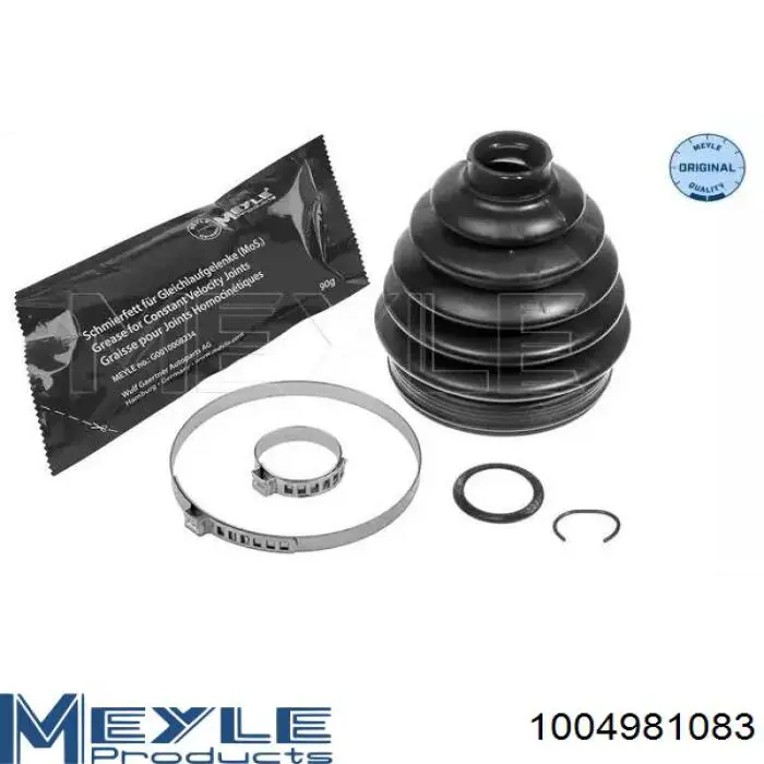 11028 Metalcaucho Fuelle palier delantero interior