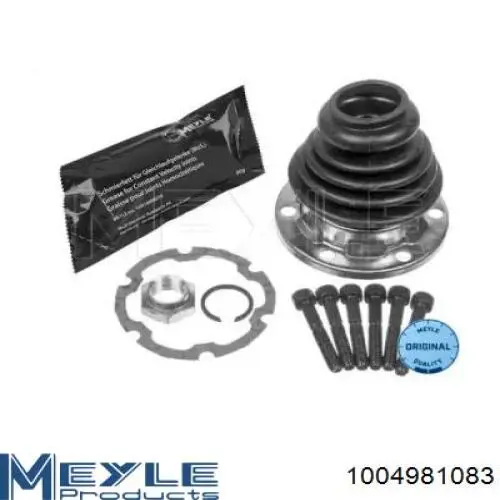 49-1076 Maxgear fuelle, árbol de transmisión delantero interior