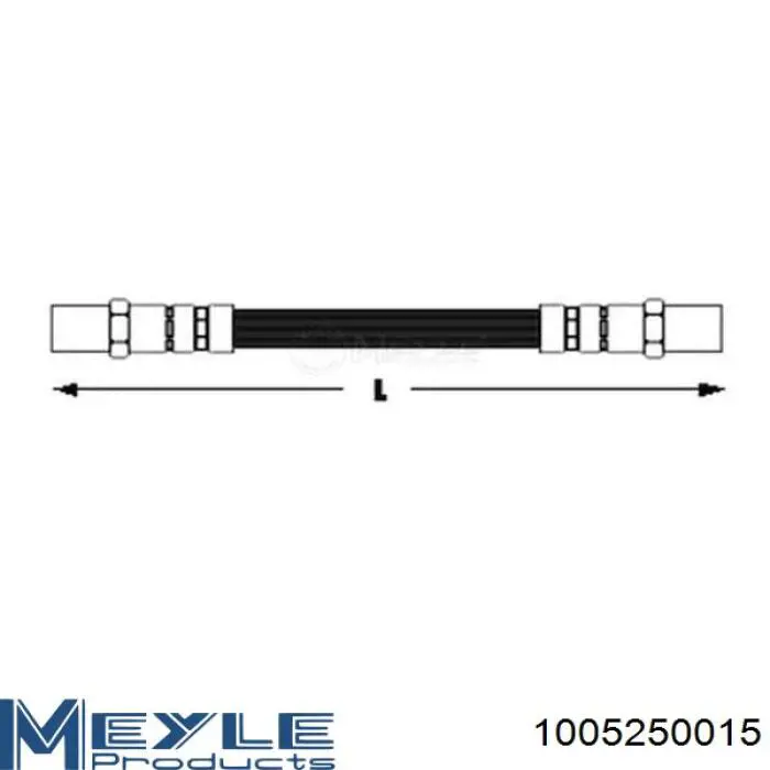 Comprar A906428033564 Mercedes Latiguillo de freno trasero