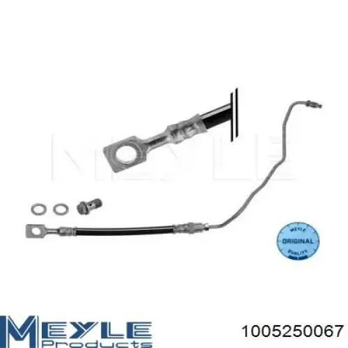 100 525 0067 Meyle tubo flexible de frenos trasero izquierdo