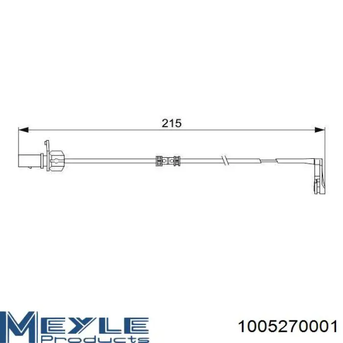 Comprar A00354 Brembo Sensor de desgaste de las pastillas de freno delanteras