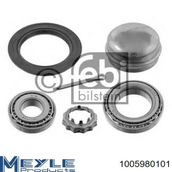 Cojinete de rueda trasero Volkswagen Jetta 2 19E, 1G2, 165, 167