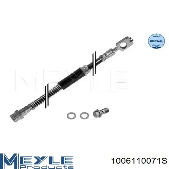 Comprar 1006110071S Meyle Latiguillos de freno delantero