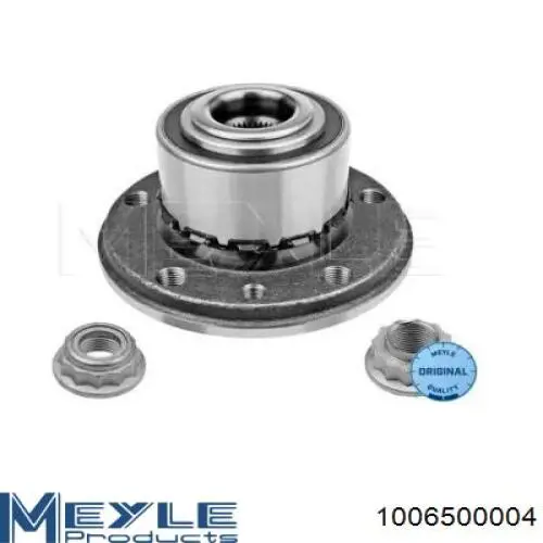 Buje de rueda delantero 1006500004 Meyle