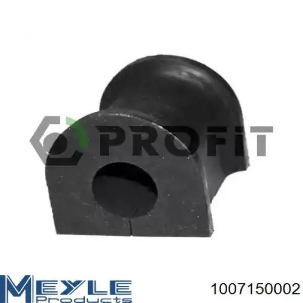 Soporte, estabilizador eje trasero Meyle 1007150002