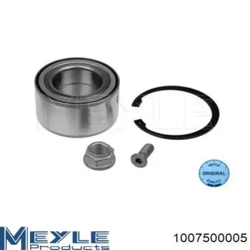 1007500005 Meyle Rodamiento de rueda trasera