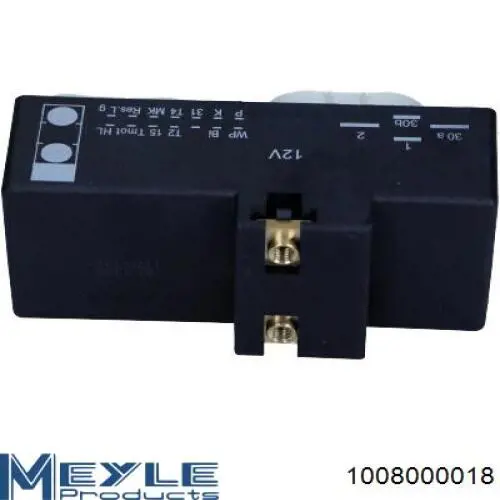 1008000018 Meyle control de velocidad de el ventilador de enfriamiento (unidad de control)