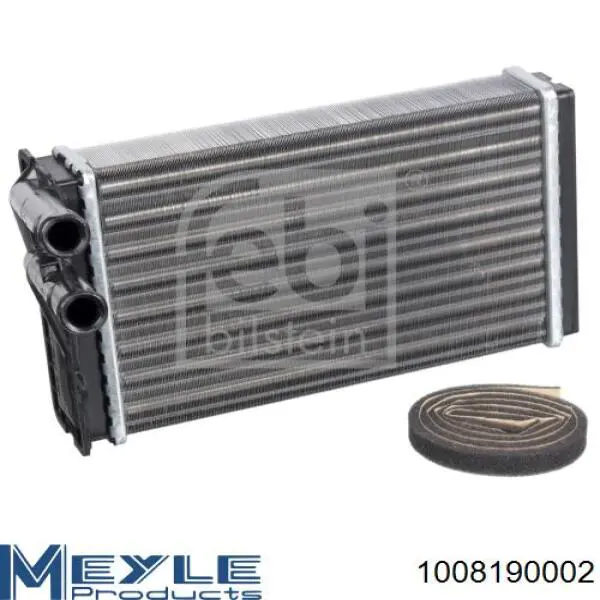 Radiador de calefacción para Audi 90 (89, 89Q, 8A, B3)