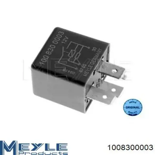 Relé de bomba eléctrica de combustible Mahle Original MR118