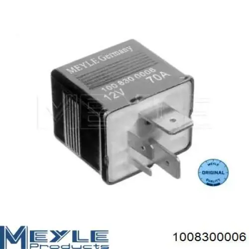Relé de precalentamiento 899587 Meyle