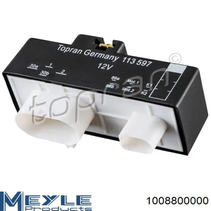 MELM3 Mahle Original control de velocidad de el ventilador de enfriamiento (unidad de control)