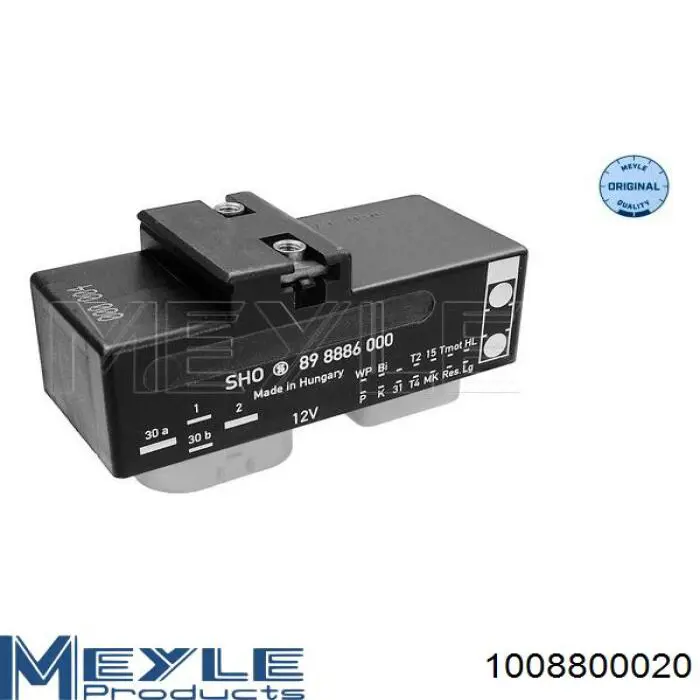1008800020 Meyle control de velocidad de el ventilador de enfriamiento (unidad de control)