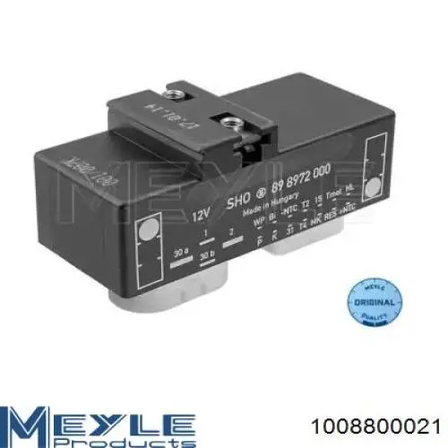 1008800021 Meyle control de velocidad de el ventilador de enfriamiento (unidad de control)