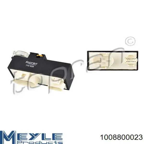 Regulador de velocidad del ventilador de refrigeración (unidad de control) 1008800023 Meyle