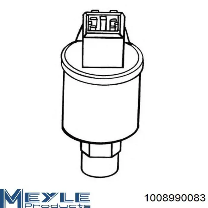 Sensor de presion de aire acondicionado ASW28000S Mahle Original