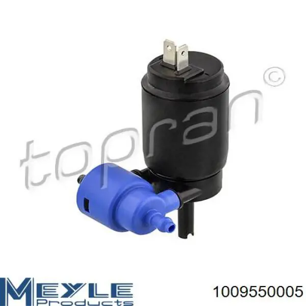 Bomba de agua limpiaparabrisas, delantera 1009550005 Meyle