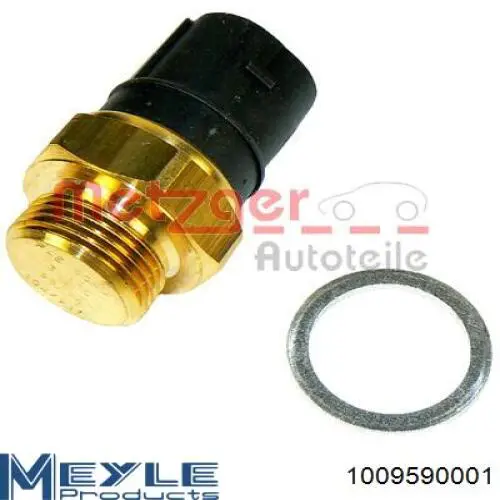 Sensor, temperatura del refrigerante (encendido el ventilador del radiador) Volkswagen Passat 3A5, 351, 315