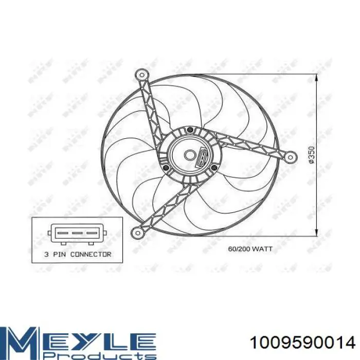 Ventilador de radiador ERA 352029 precio, desde 46,74 EUR