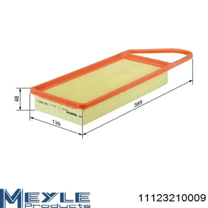 Filtro de aire Ford Fiesta JH, JD