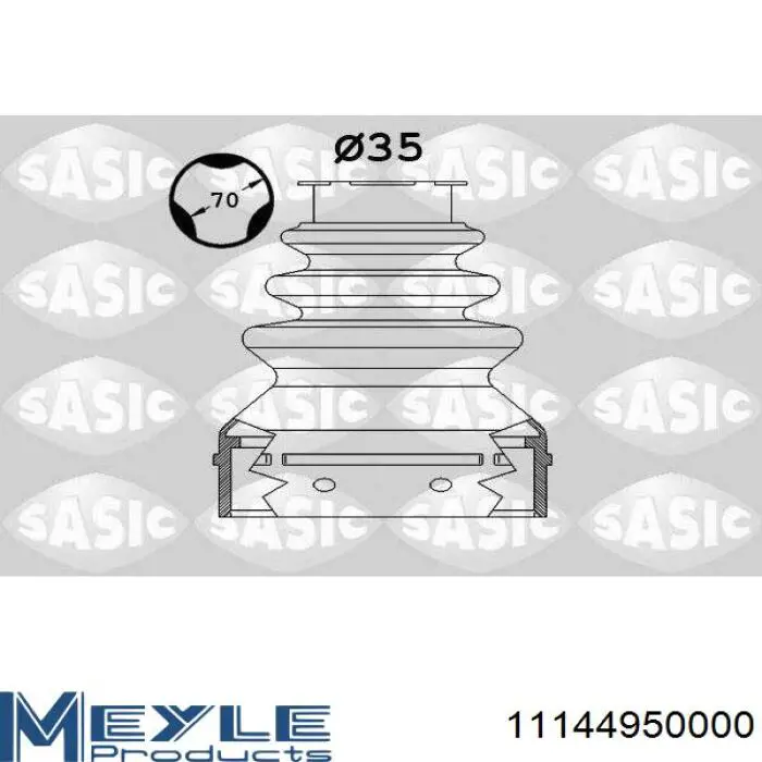Comprar 00003287A9 Peugeot/Citroen Fuelle de semieje delantero interior