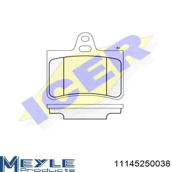 Latiguillos de freno delantero 480697 Peugeot/Citroen