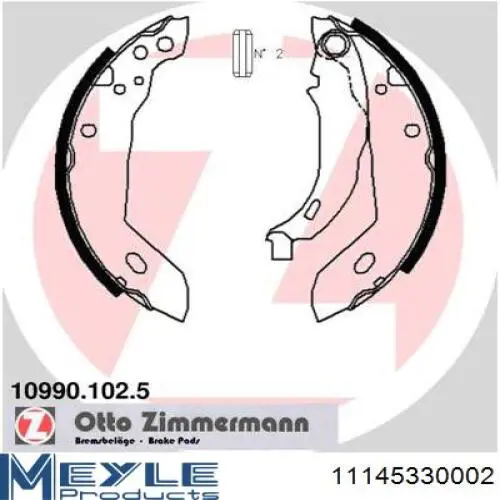 Zapatas de freno de tambor traseras Peugeot/Citroen 4241E5 precio, desde 20,03 EUR
