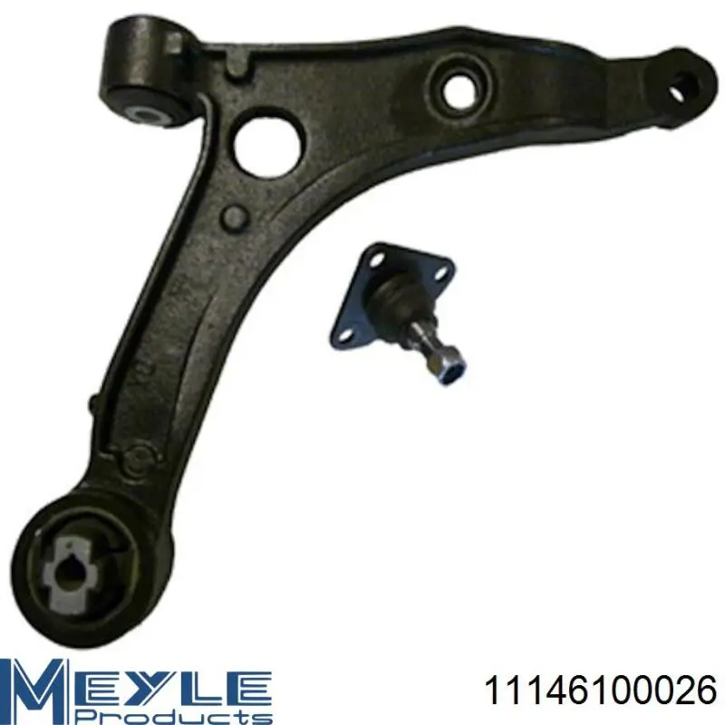 Silentblock del brazo de suspensión 11146100026 Meyle