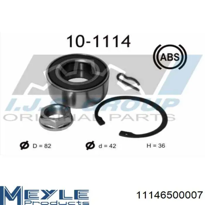 Comprar 1681935280 Peugeot/Citroen Cojinete de rueda delantero